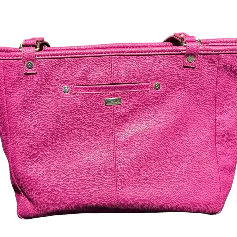 Jewell - Womens Pink & Silver Reversible Tote Bag